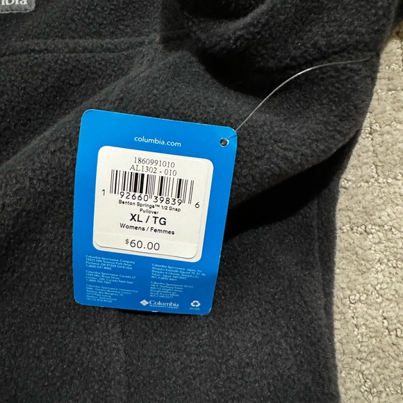 Columbia fleece pullover - women’s xl - Picture 3 of 3